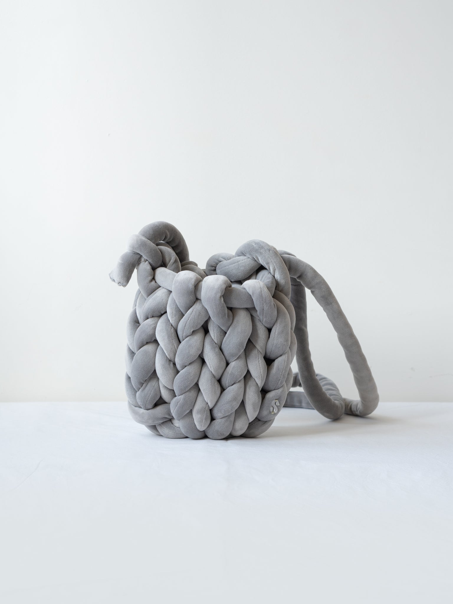 Bucket bag gris